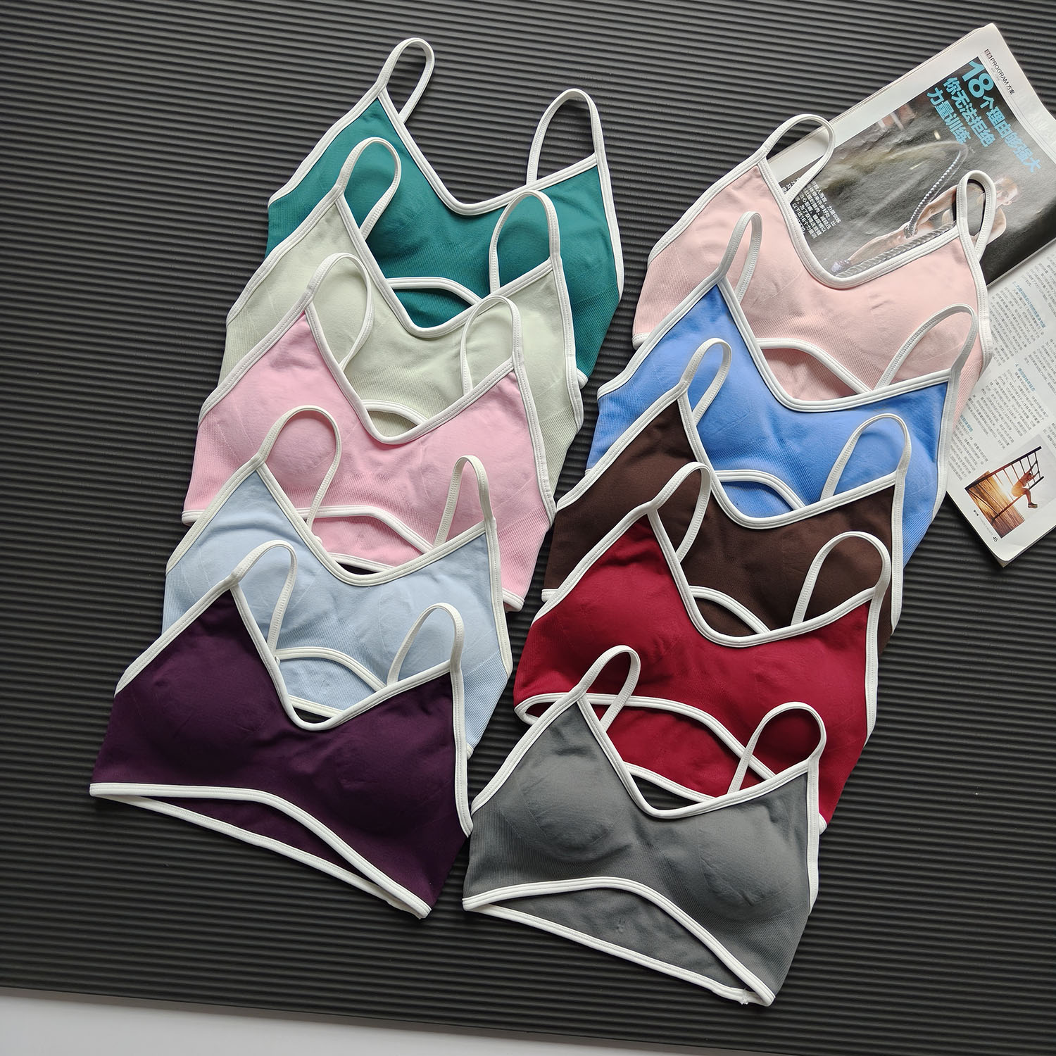 Seamless Underwear Women - Contrast Color Women's Seamless Yoga Sports