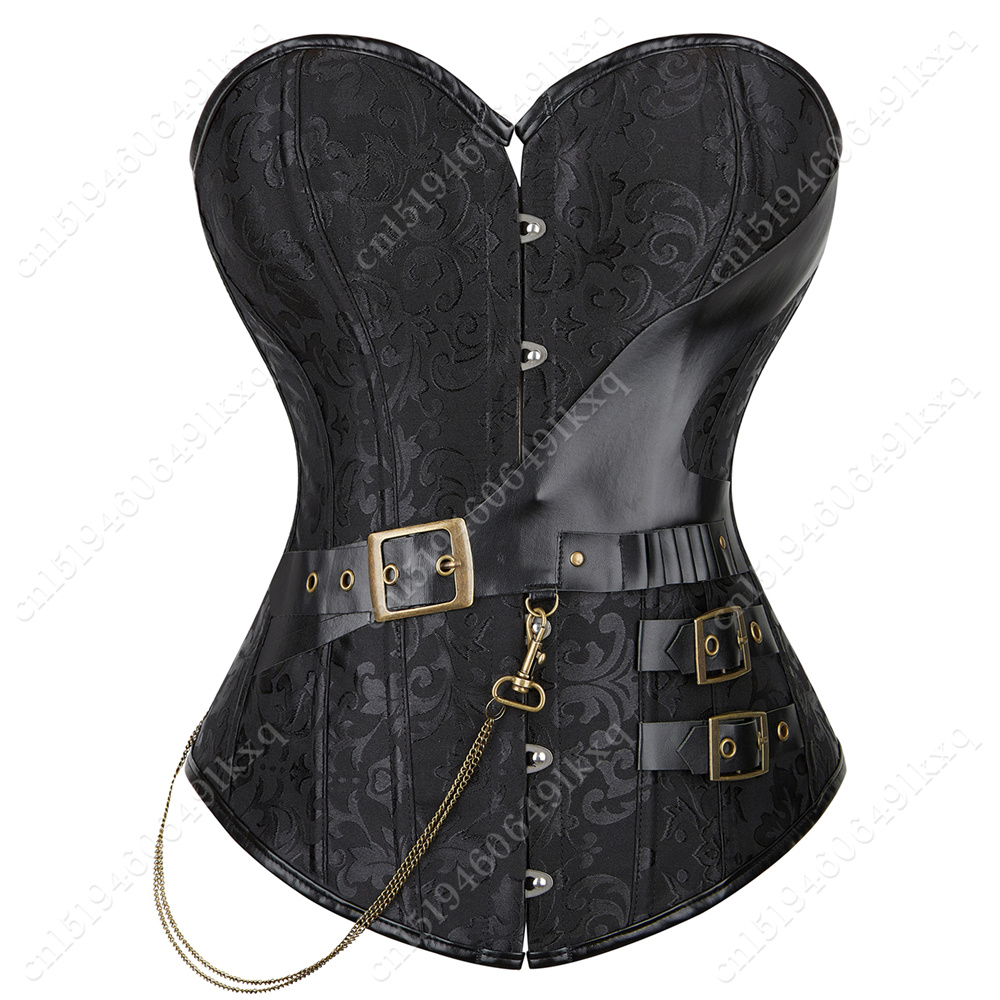 Corset Waist Cinch - Corset for Women Vintage Overbust Gothic