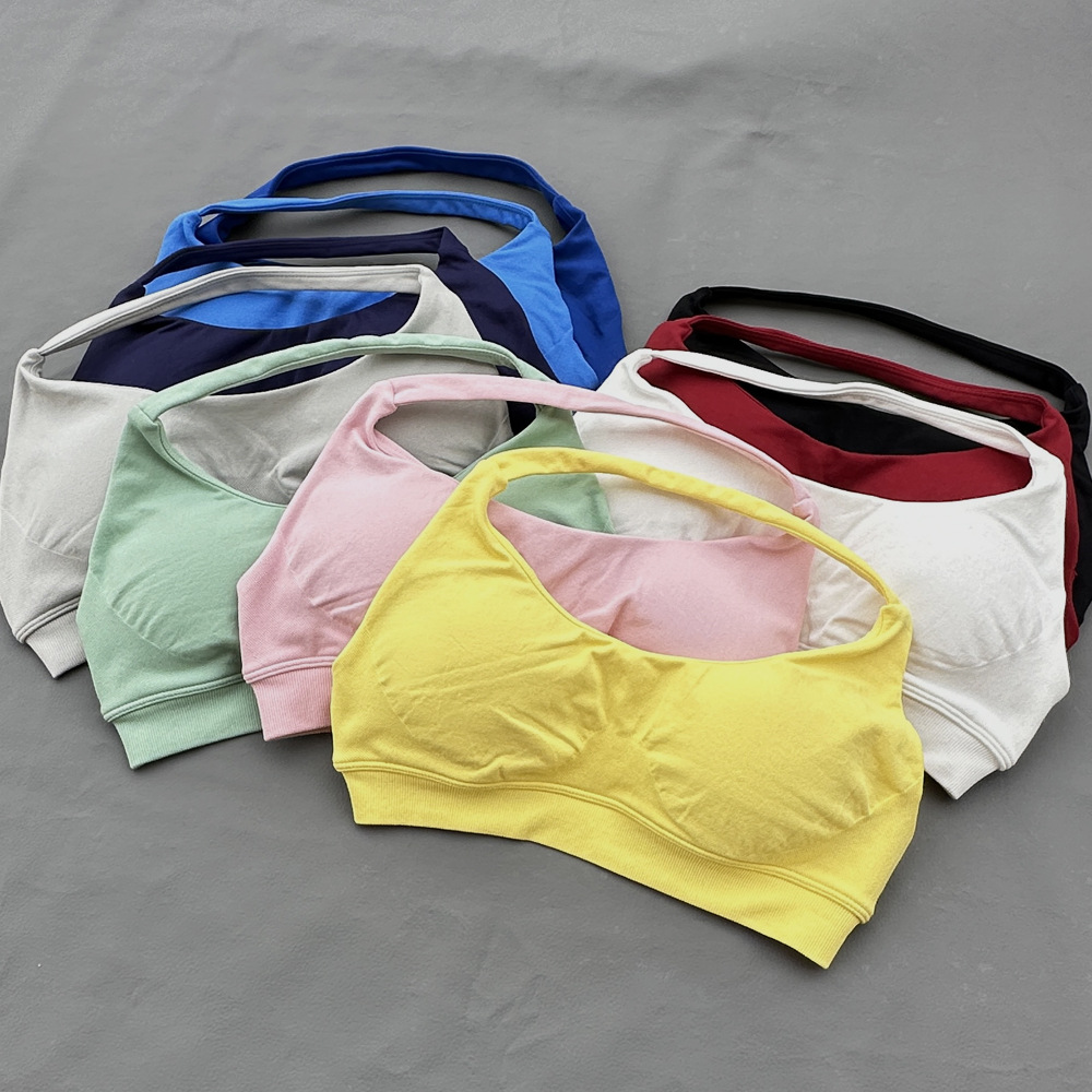 Sports Bra Women Seamless Halt - Seamless Underwear Women 评论和价格