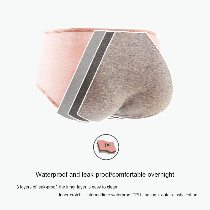 Cotton Menstrual Panties Leak  - Seamless Underwear Women 评论和价格