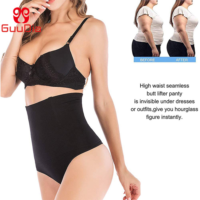 GUUDIA Womens High Waist Seaml - Shapewear Bodysuit Firm 评论和价格