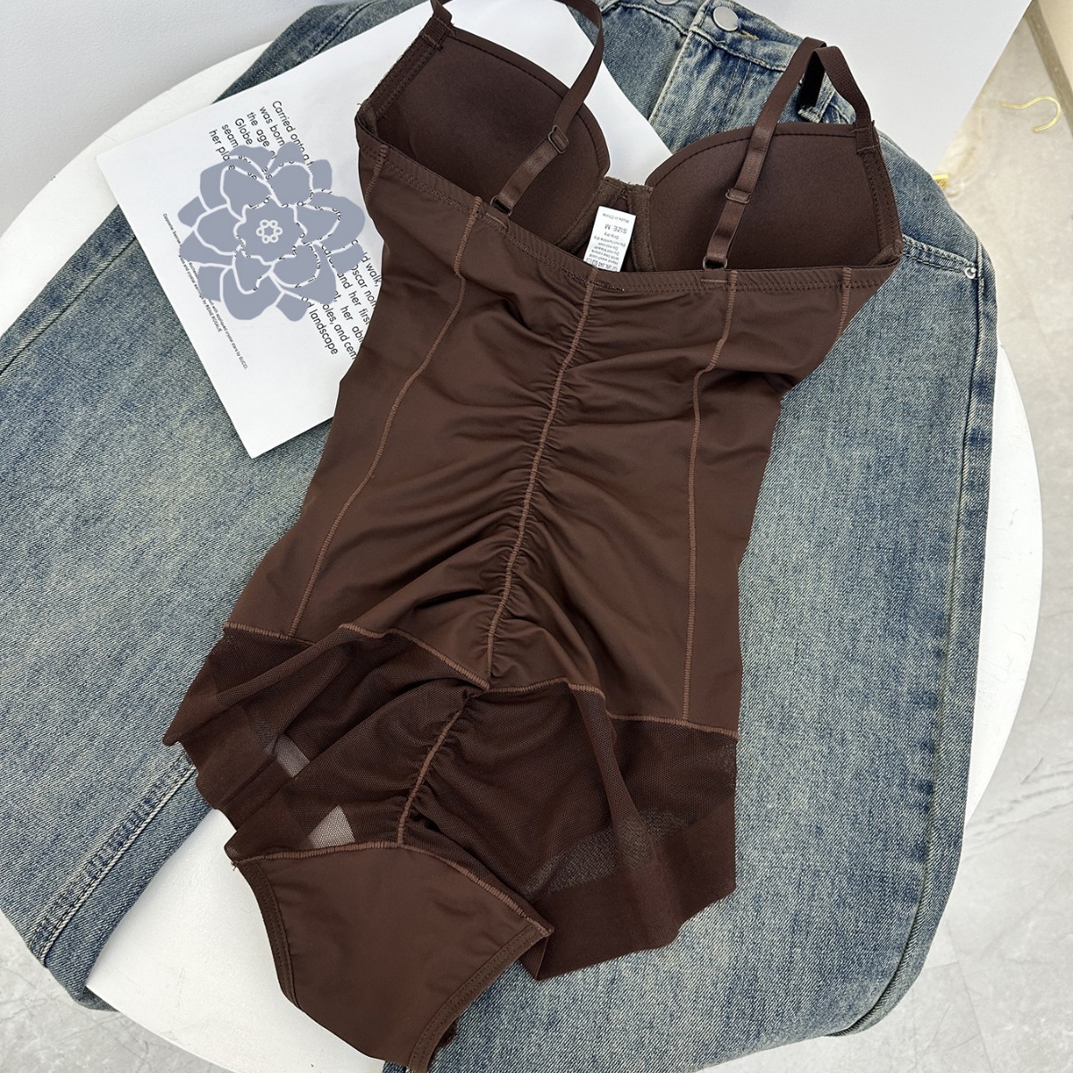 Thin Shapewear Bodysuit with B - Shapewear Bodysuit Firm 评论和价格