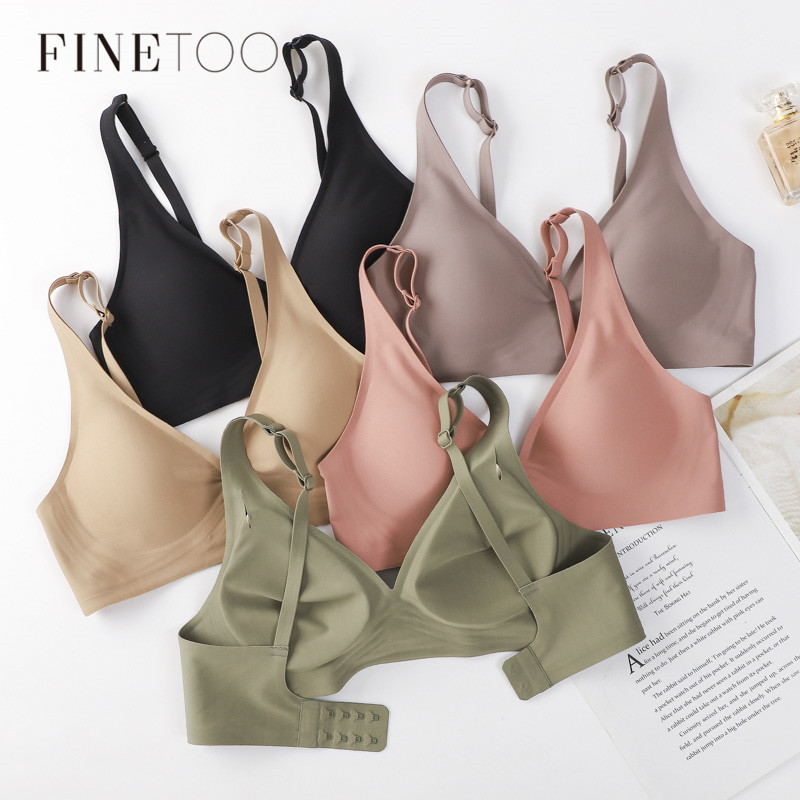 FINETOO Soft Wireless Bra Wome - Bralette Wireless Soft 评论和价格