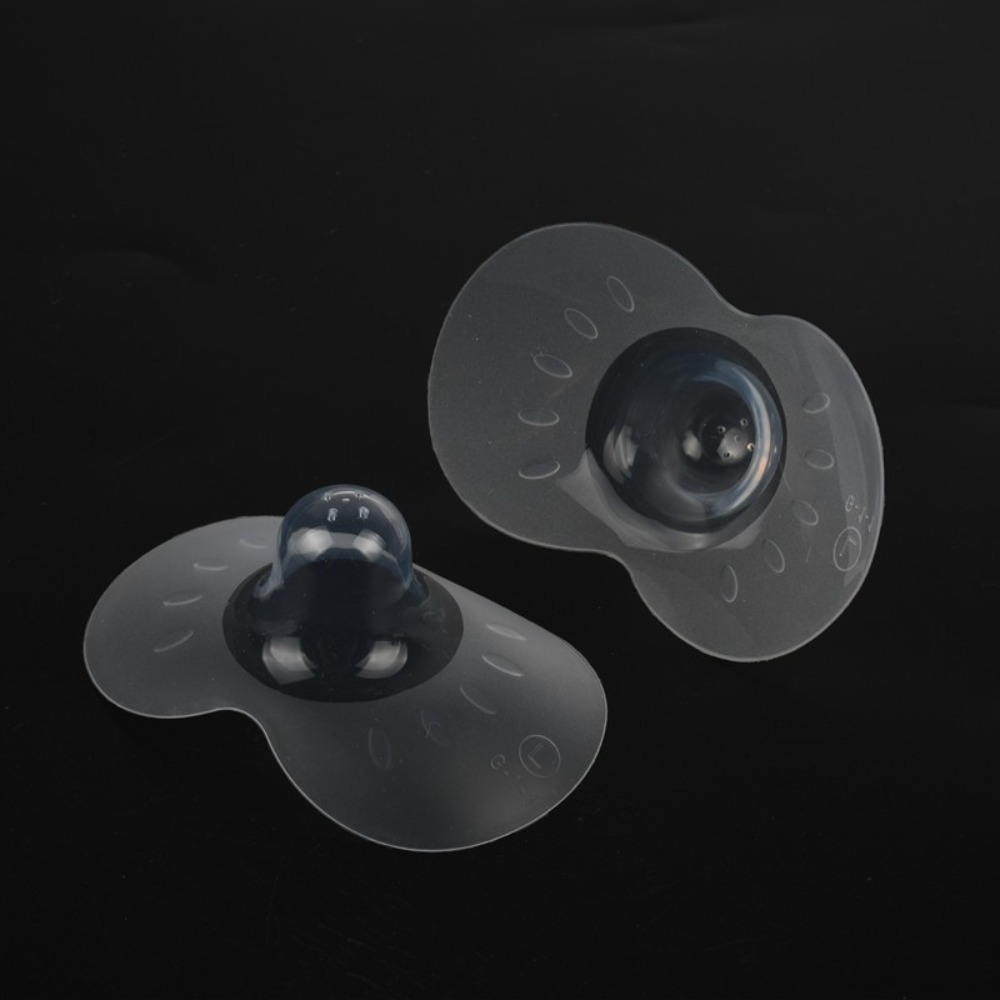 2Pcs Silicone Breastfeeding Ni - Nipple Cover Pasties 评论和价格