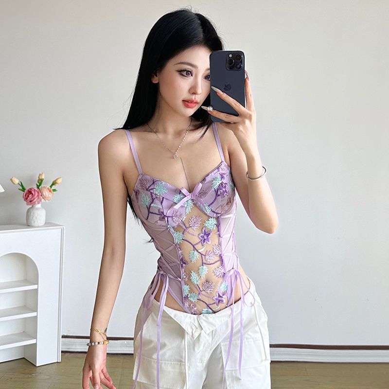 2026 Summer Fashion New Women' - Cami Top Lace 评论和价格