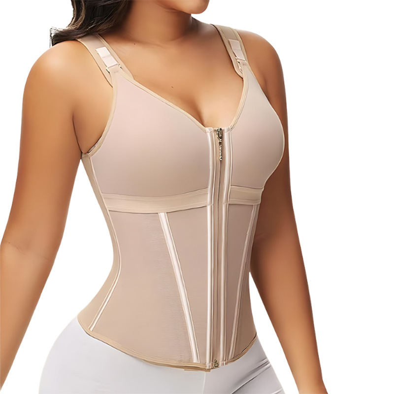 Double Compression Vest Bra Wa - Shapewear Bodysuit Firm 评论和价格
