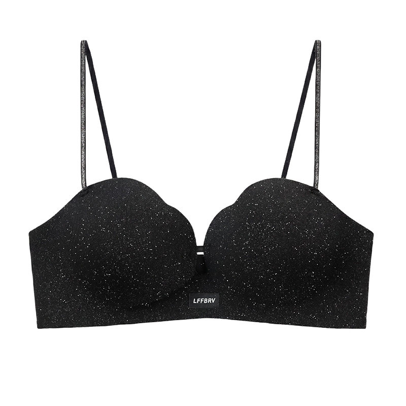 New Arrival Glitter Push Up Br - Bralette Wireless Soft 评论和价格