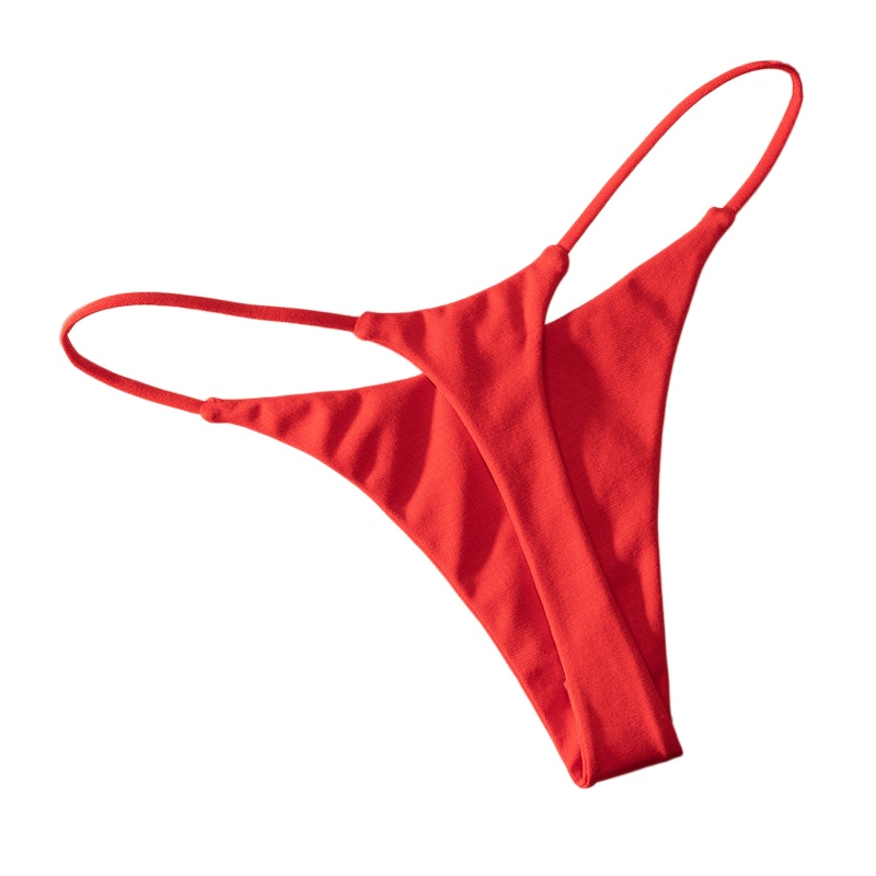 Low Waist Cotton Thong Women P - Thong Bikini Women 评论和价格